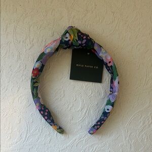 Rifle Paper Co. Navy Floral Headband